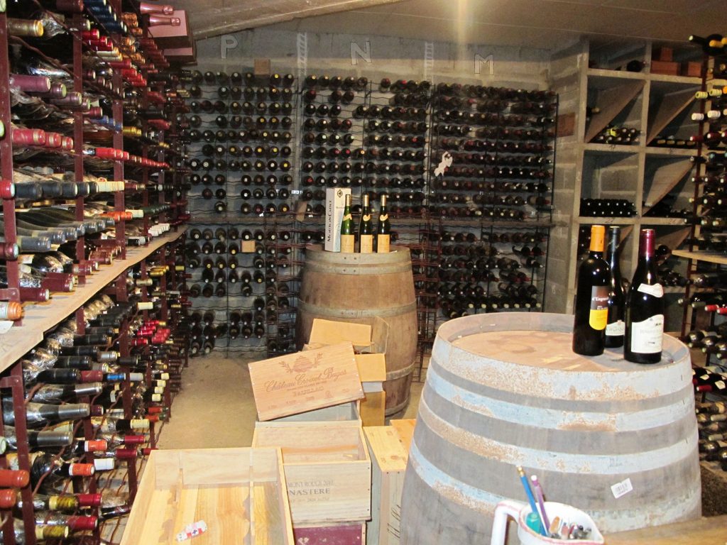Vins Le Cantou gestion carte iPad